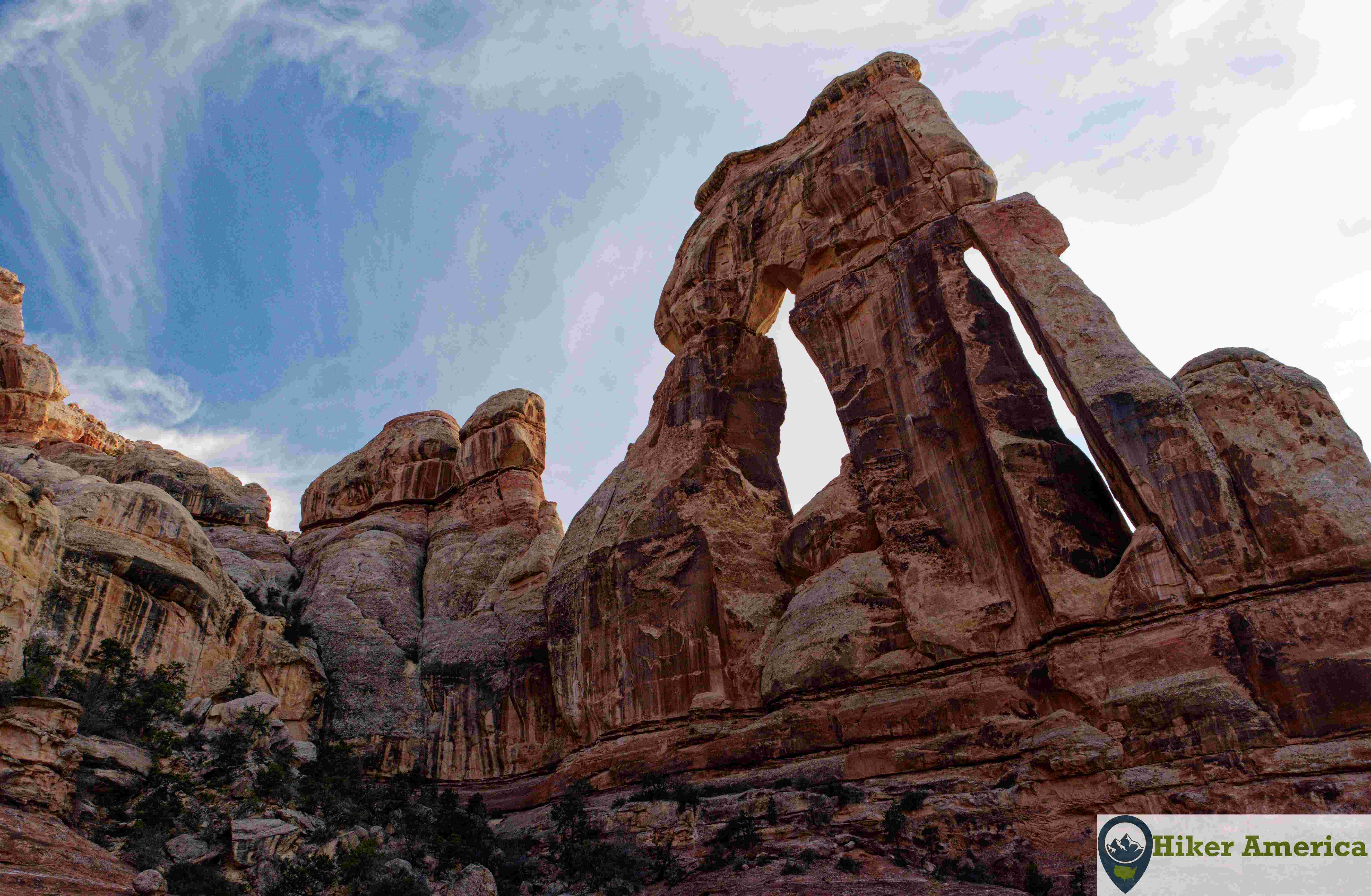 Druid Arch itself.